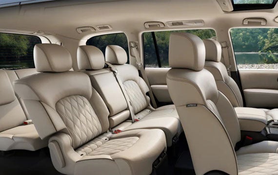 2023 Nissan Armada showing 8 seats | Gunn Nissan in San Antonio TX