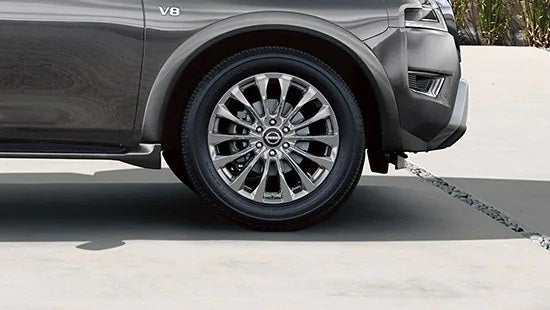 2023 Nissan Armada wheel and tire | Gunn Nissan in San Antonio TX