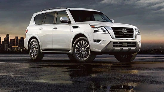 2023 Nissan Armada new 22-inch 14-spoke aluminum-alloy wheels. | Gunn Nissan in San Antonio TX