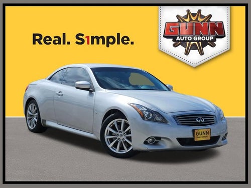 2014 INFINITI Q60 Convertible 2dr