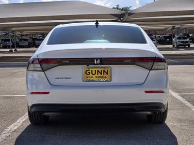 2025 Honda Accord Sedan SE CVT
