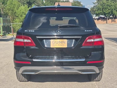 2014 Mercedes-Benz M-Class 4MATIC® 4dr ML 350