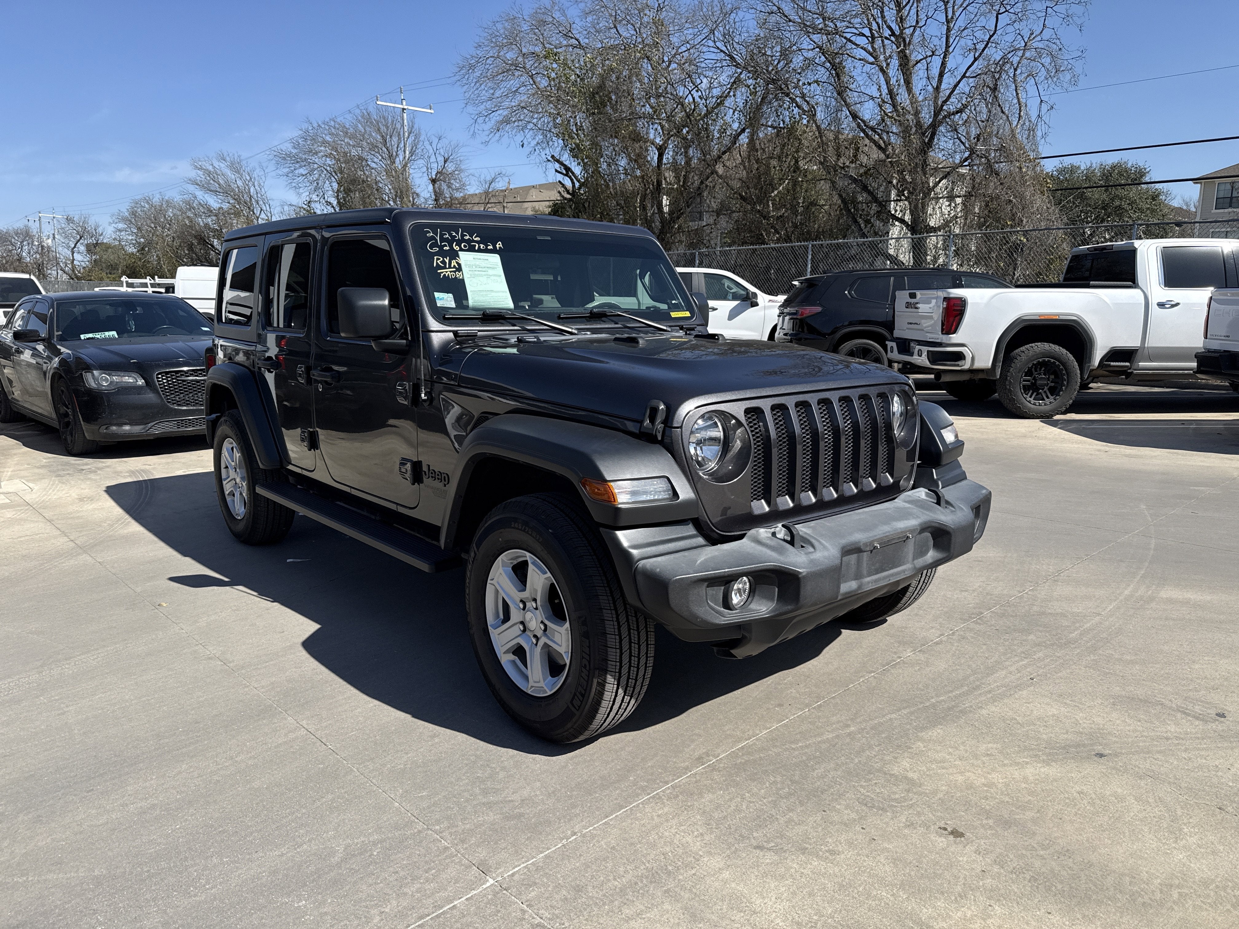 2021 Jeep WRANGLER SPORT