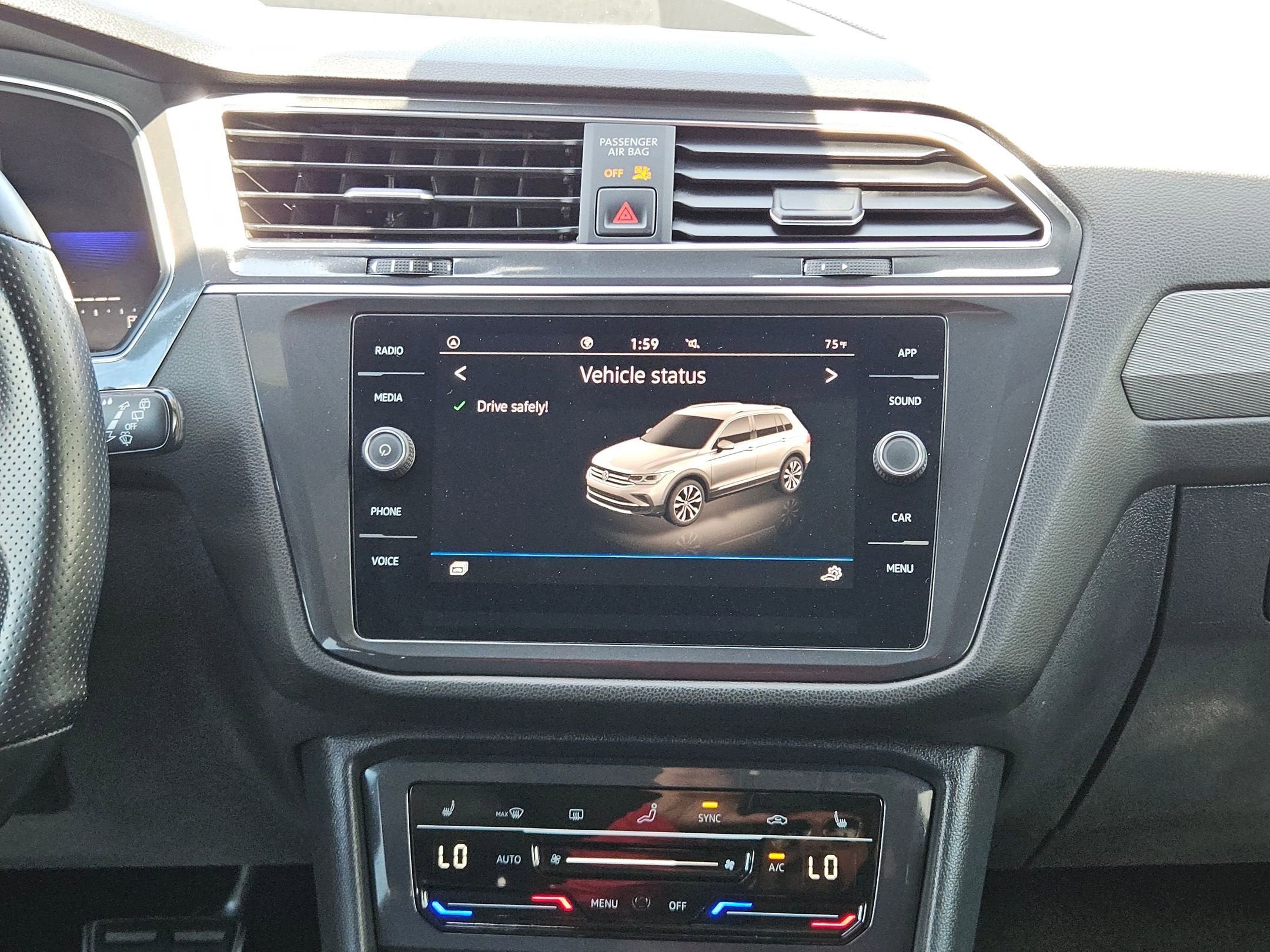 2022 Volkswagen TIGUAN SE R-LINE BLK