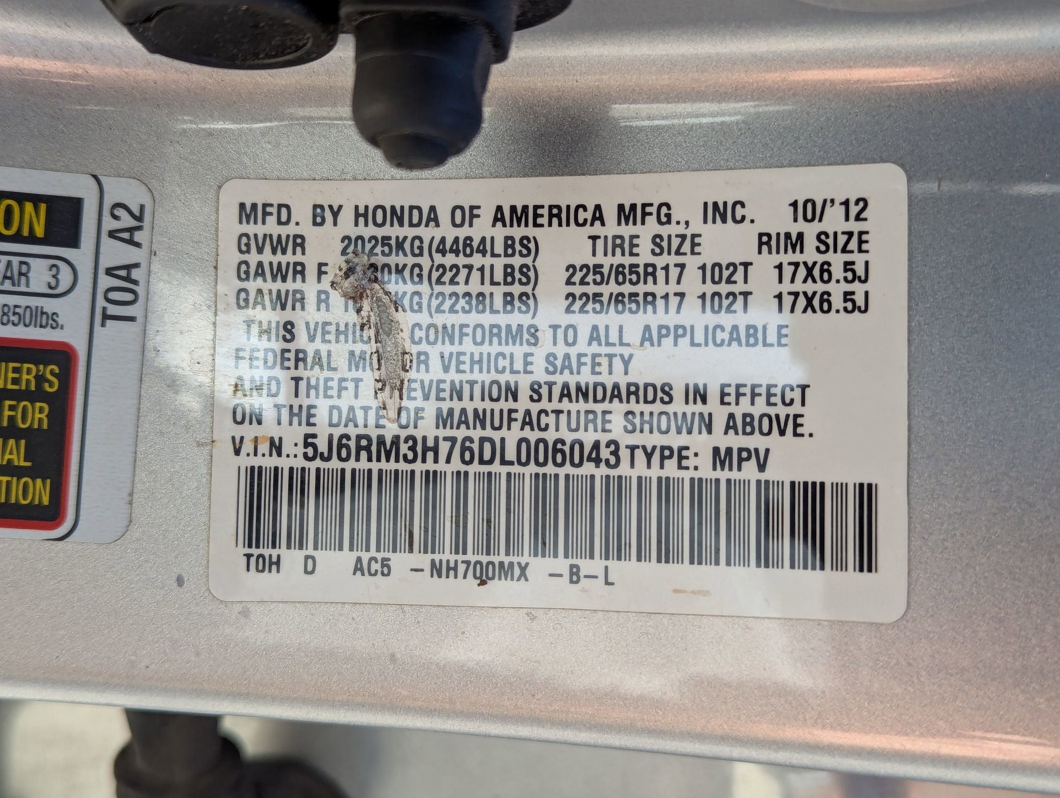 2013 Honda CR-V EX-L