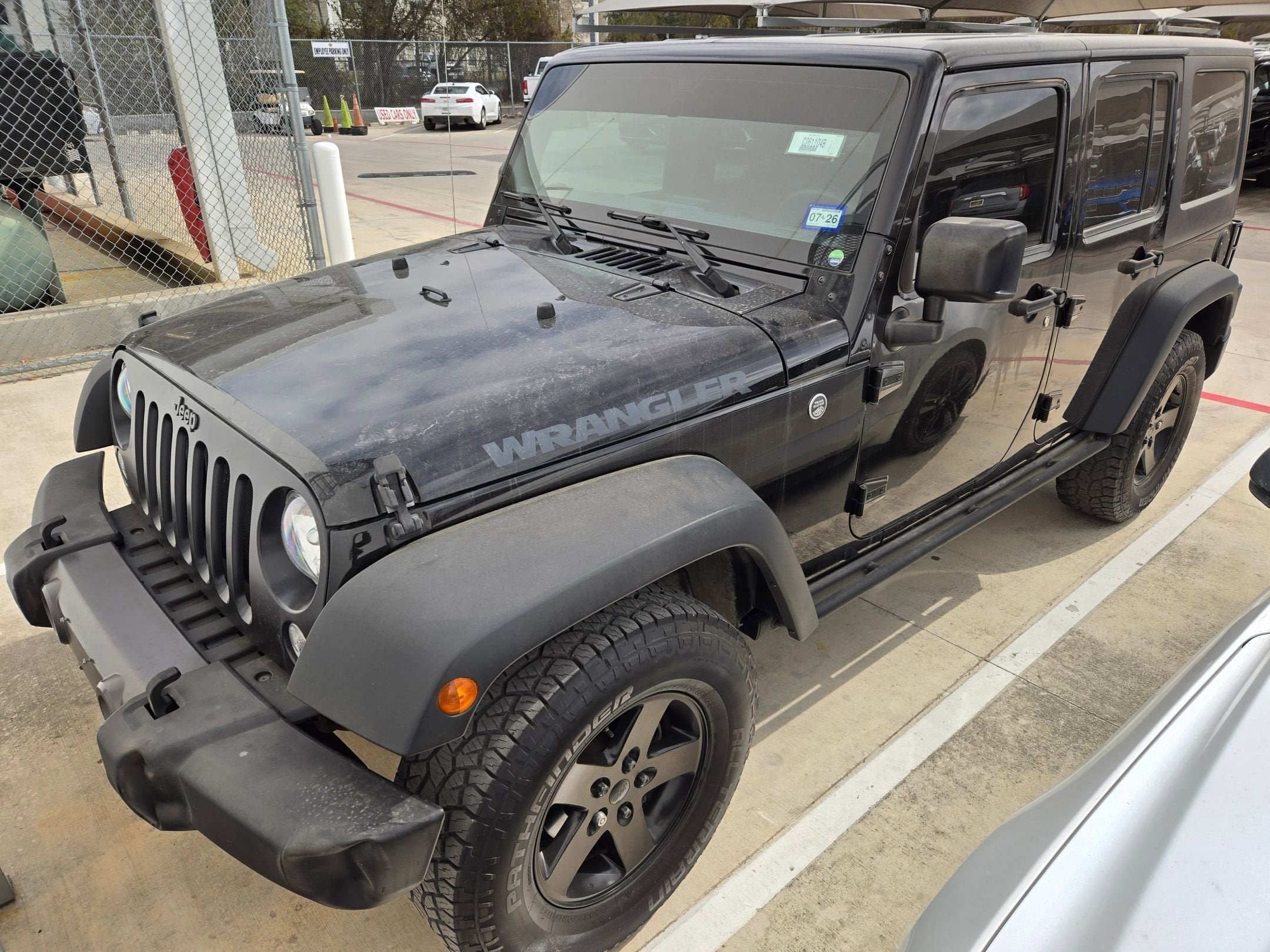 2016 Jeep Wrangler Unlimited Black Bear