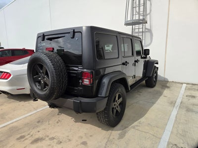 2016 Jeep Wrangler Unlimited Black Bear