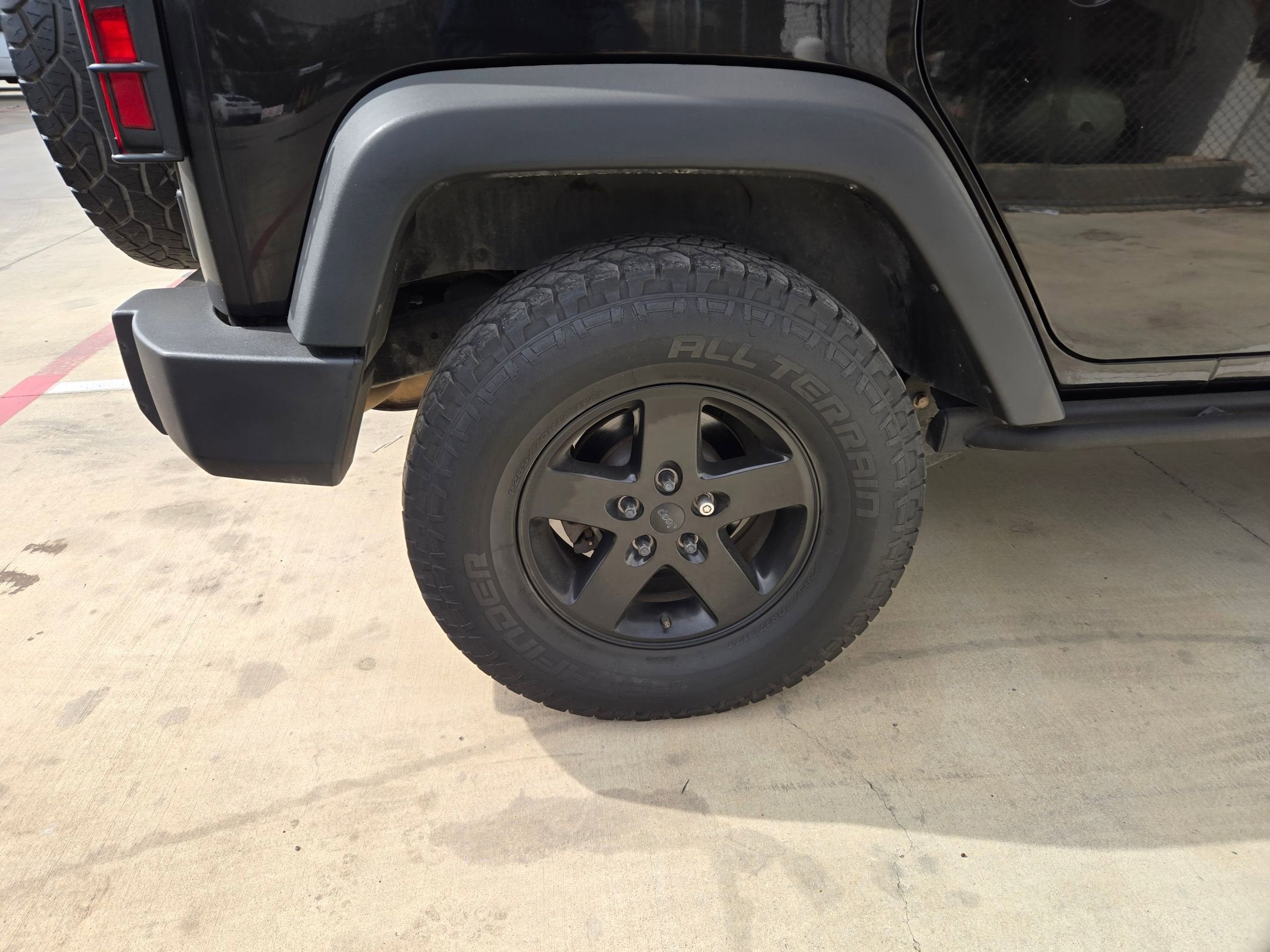 2016 Jeep Wrangler Unlimited Black Bear