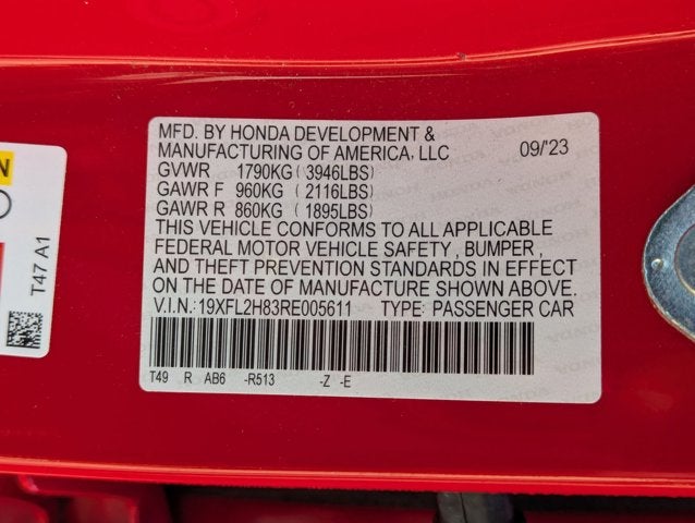 2024 Honda Civic Sport