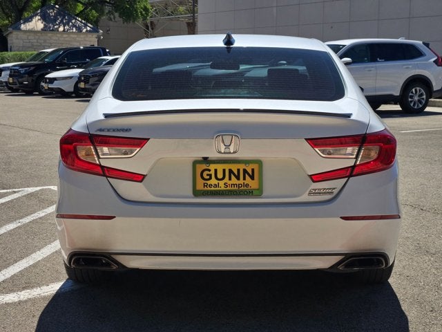2022 Honda Accord Sedan Sport SE