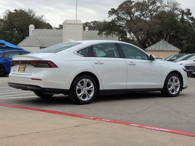 2025 Honda Accord Sedan LX