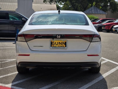2025 Honda Accord Sedan SE