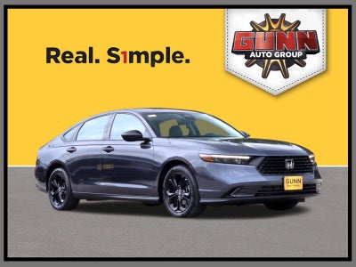 2025 Honda Accord Sedan SE