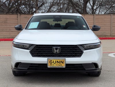 2025 Honda Accord Hybrid Sport-L