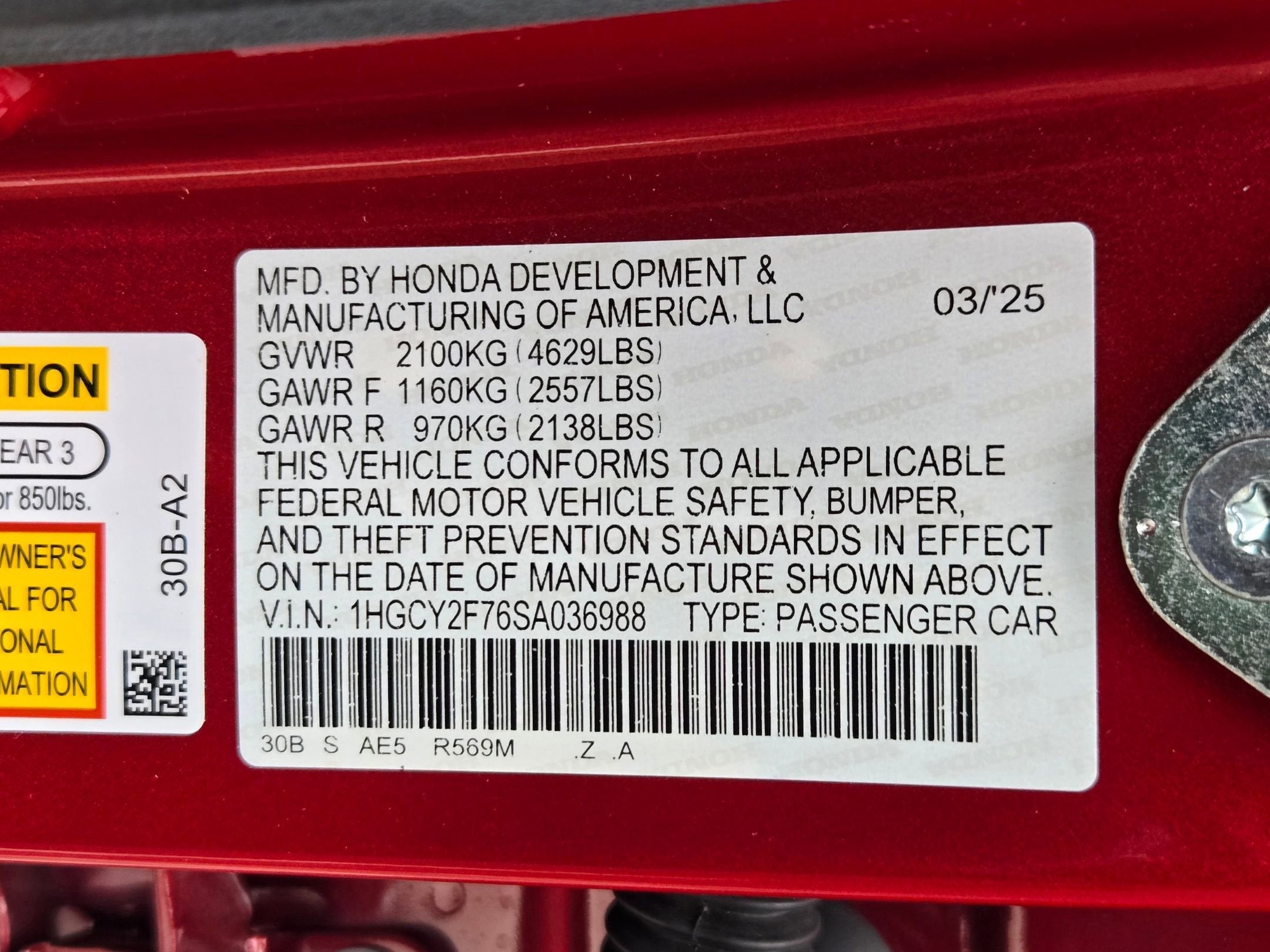 2025 Honda Accord Hybrid Sport-L