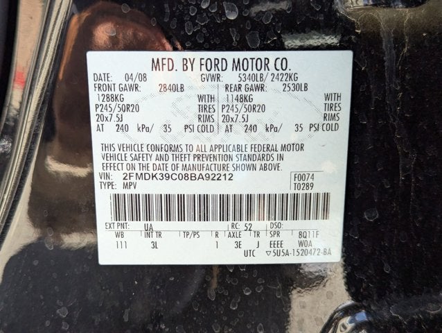 2008 Ford Edge Limited