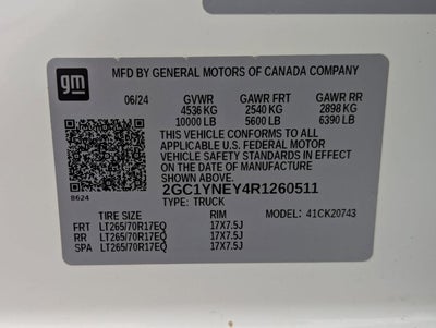 2024 Chevrolet Silverado 2500HD LT