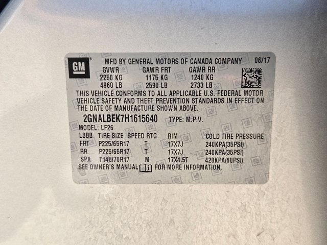 2017 Chevrolet Equinox LS