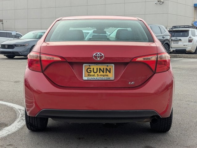 2018 Toyota Corolla LE