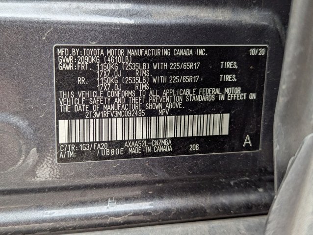 2021 Toyota RAV4 XLE