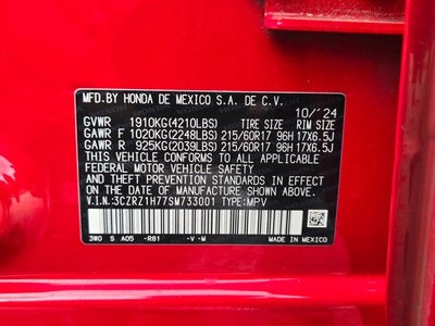 2025 Honda HR-V EX-L