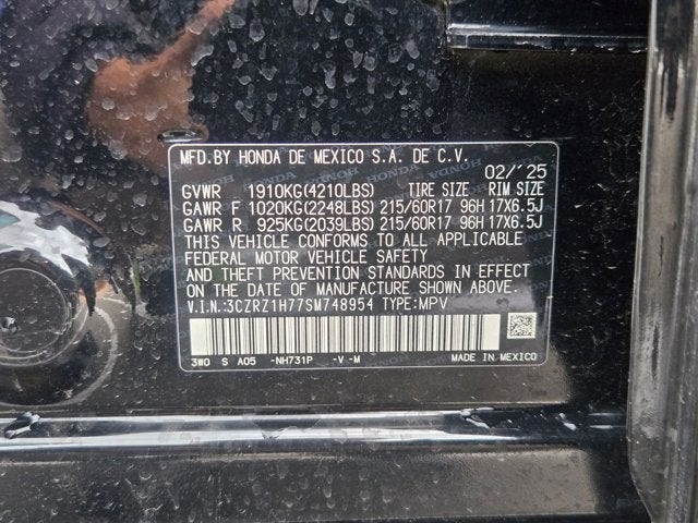 2025 Honda HR-V EX-L