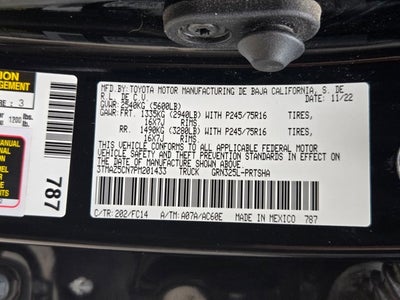 2023 Toyota Tacoma 2WD SR5