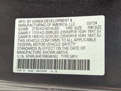 2024 Honda Odyssey EX-L