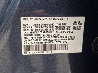 2019 Honda Pilot EX-L