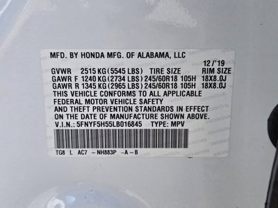 2020 Honda Pilot EX-L