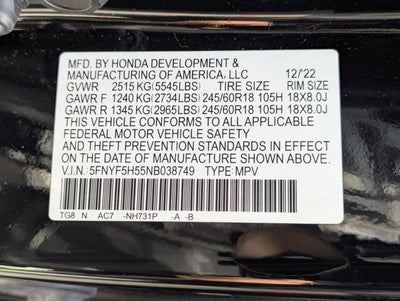 2022 Honda Pilot EX-L