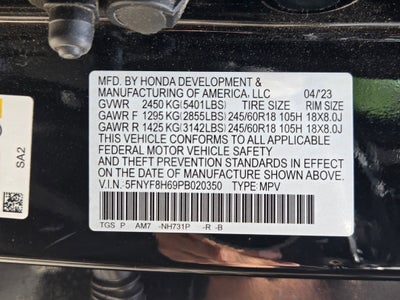 2023 Honda Passport TrailSport