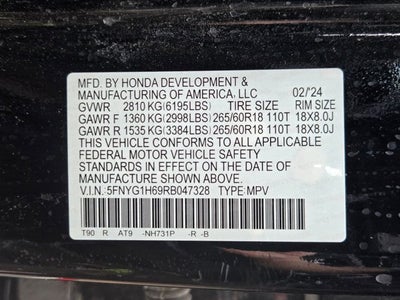 2024 Honda Pilot TrailSport