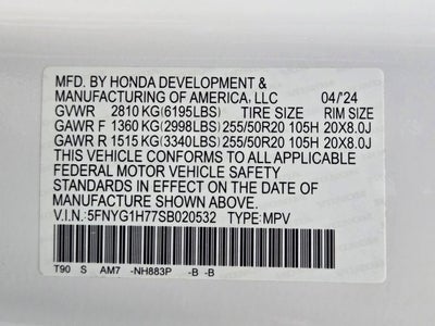 2025 Honda Pilot Base