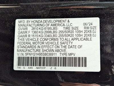 2025 Honda Pilot Black Edition
