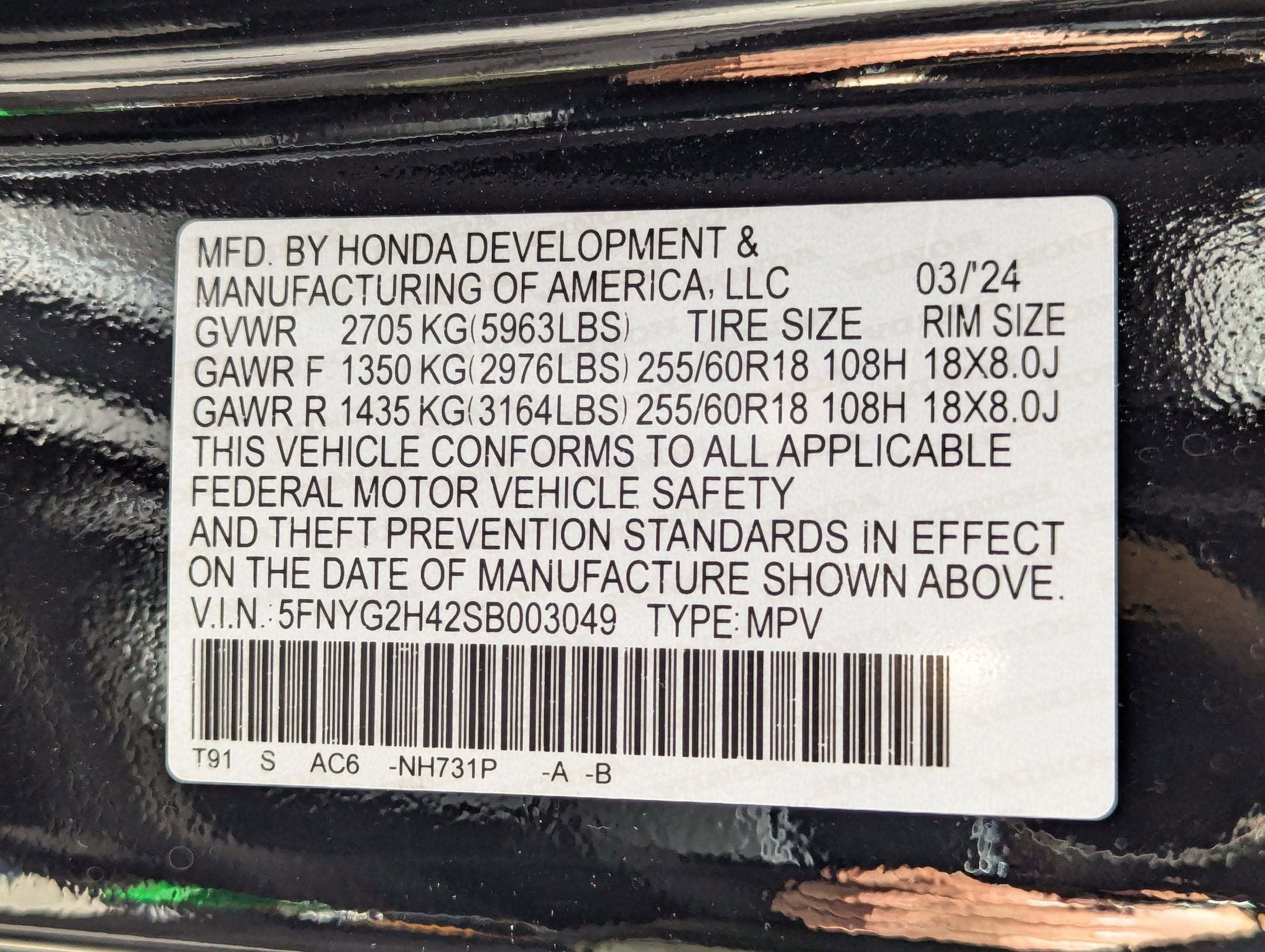 2025 Honda Pilot 2WD EX-L