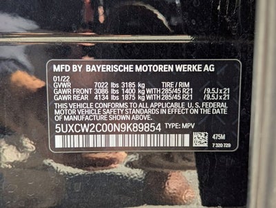 2022 BMW X7 xDrive40i