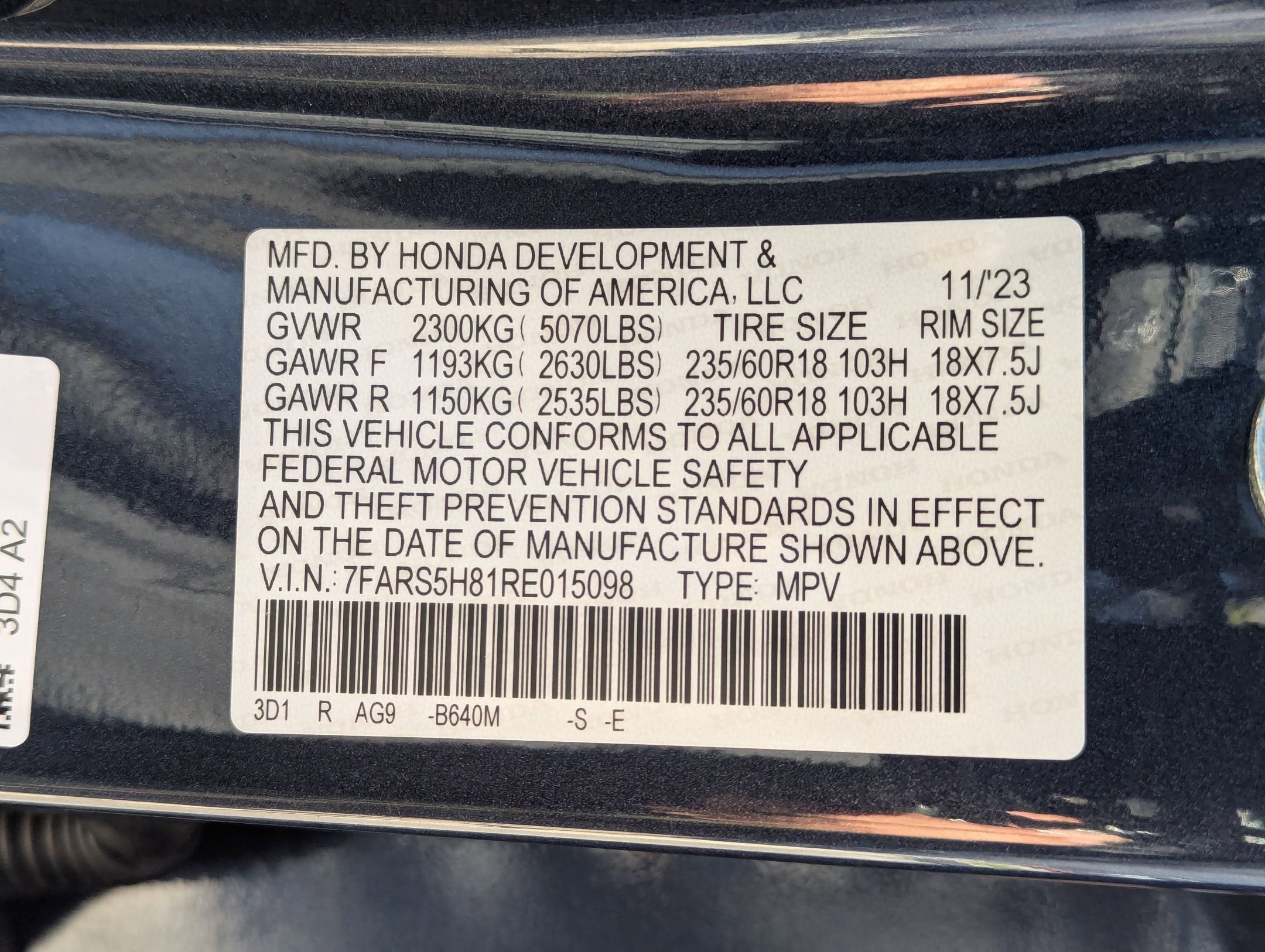 2024 Honda CR-V HYBRID 2WD SPORT-L