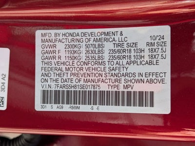 2025 Honda CR-V Hybrid Sport-L