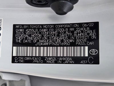2022 Toyota Prius Prime Base