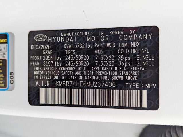 2021 Hyundai Palisade Calligraphy