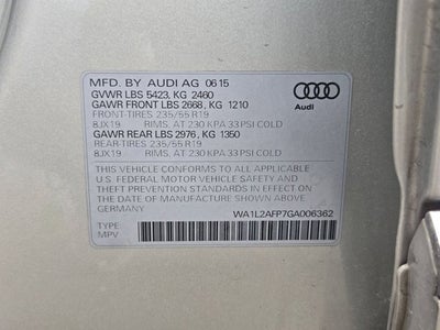 2016 Audi Q5 Premium Plus