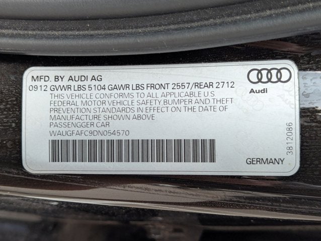 2013 Audi A6 2.0T Premium Plus