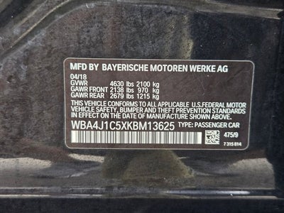2019 BMW 4 Series 430i