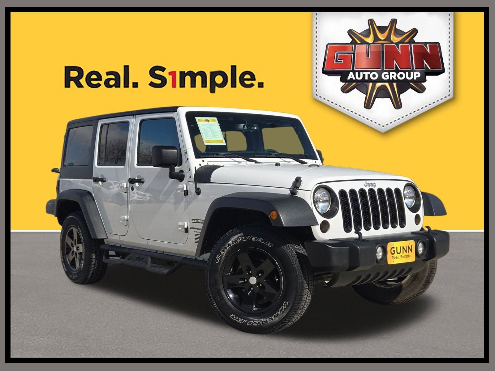 2018 Jeep Wrangler JK Unlimited Sport S