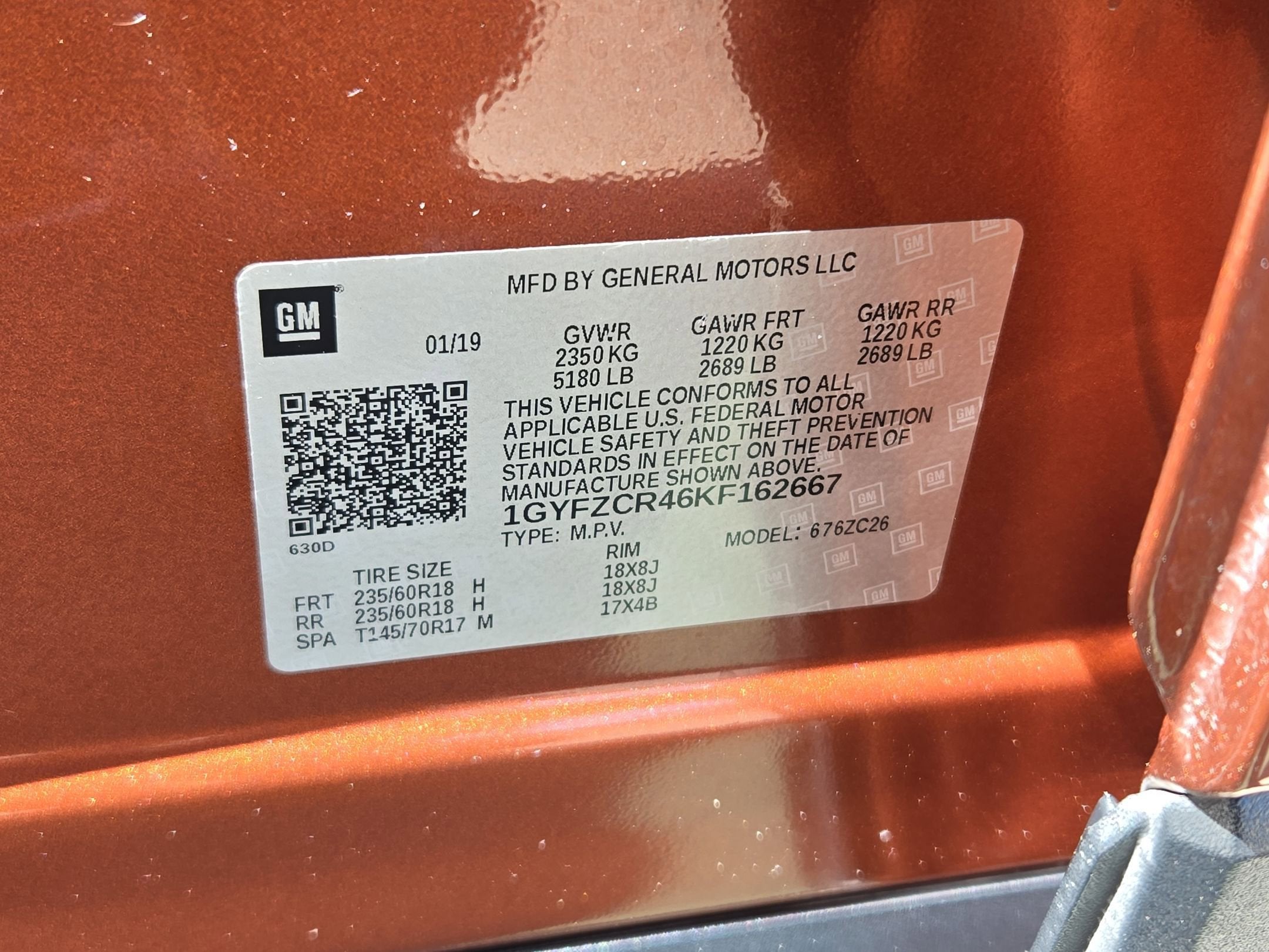 2019 Cadillac XT4 FWD Premium Luxury