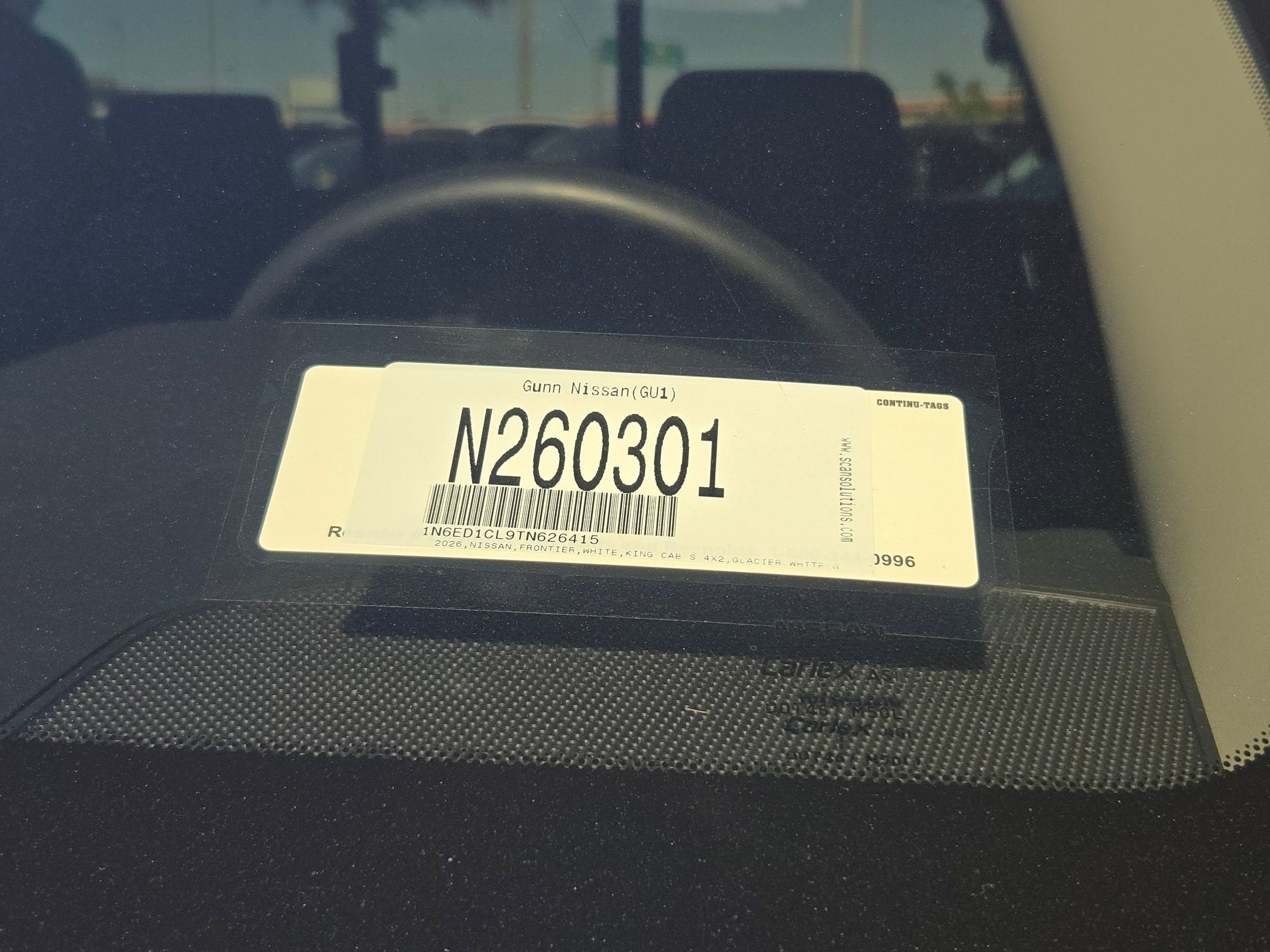 2026 Nissan Frontier King Cab® S