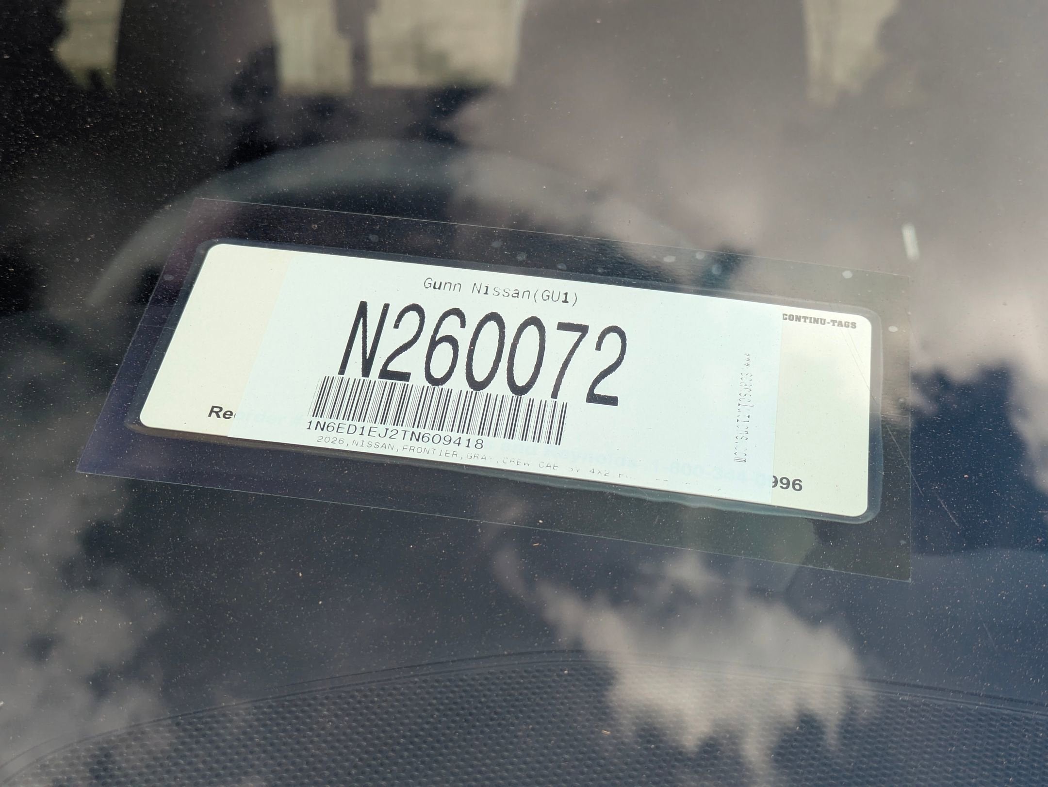 2026 Nissan Frontier Crew Cab SV