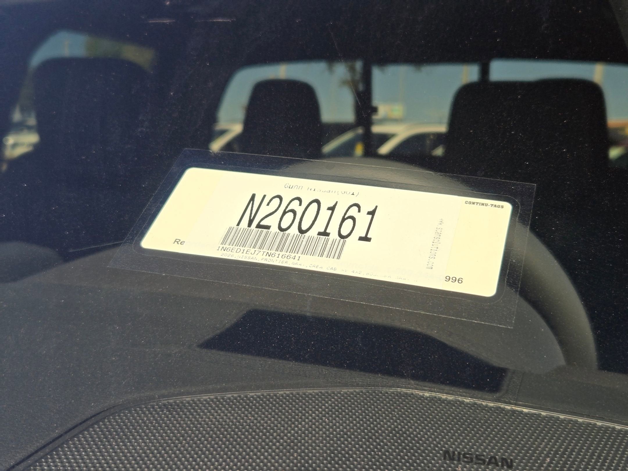 2026 Nissan Frontier Crew Cab SV