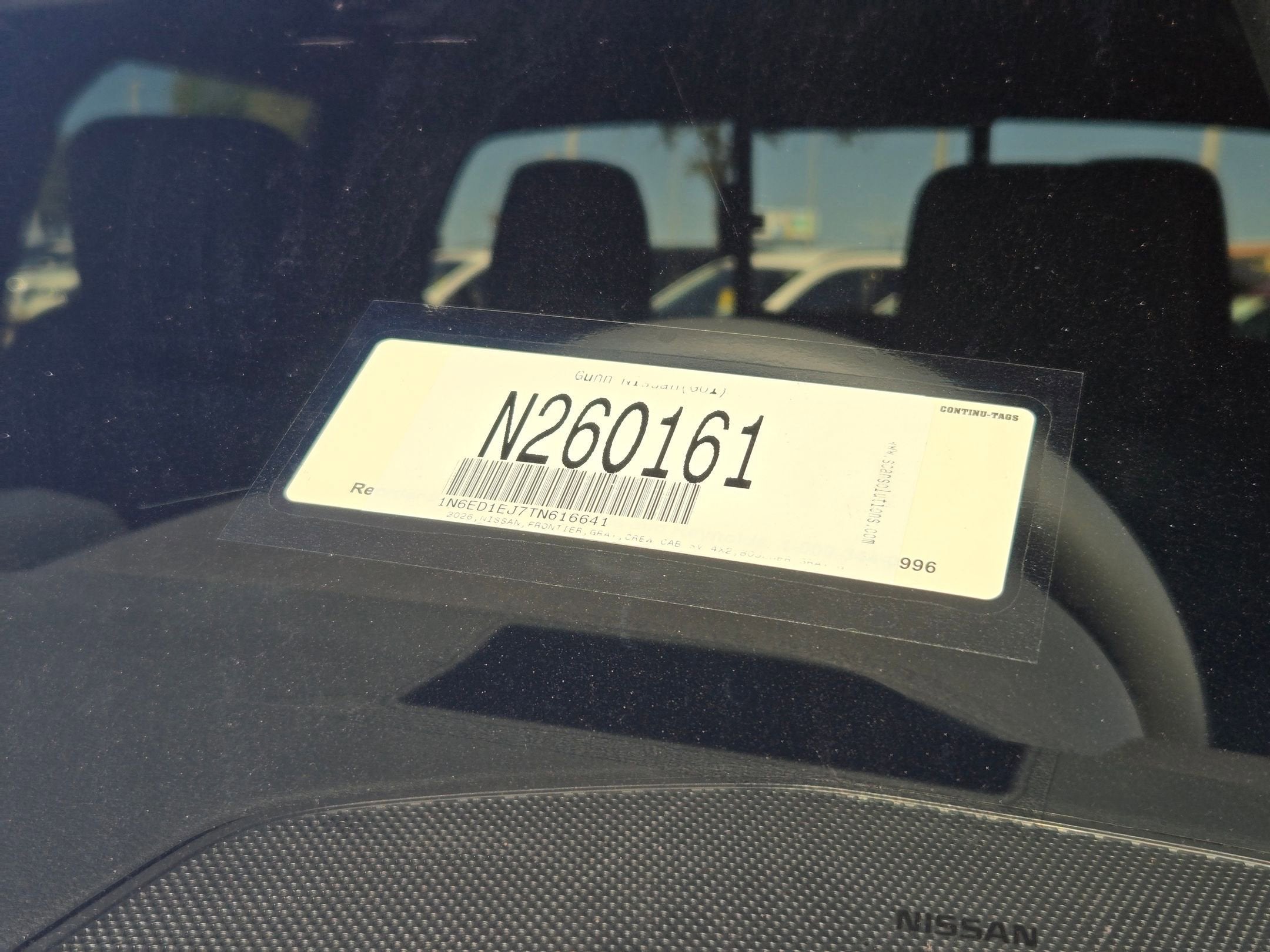 2026 Nissan Frontier Crew Cab SV